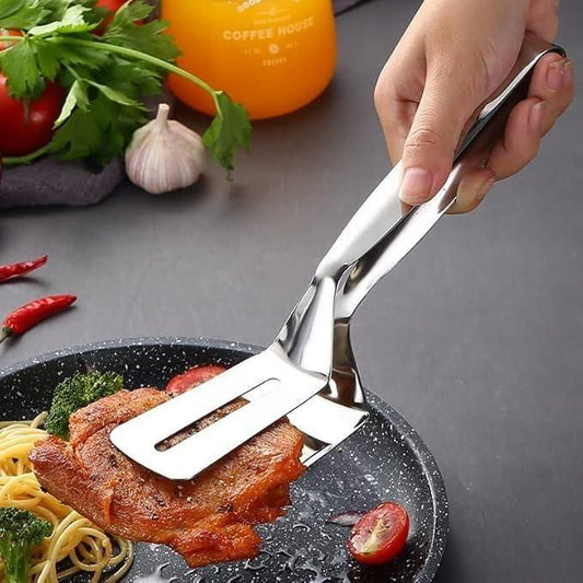 Serving Double Clip Kitchen Tong